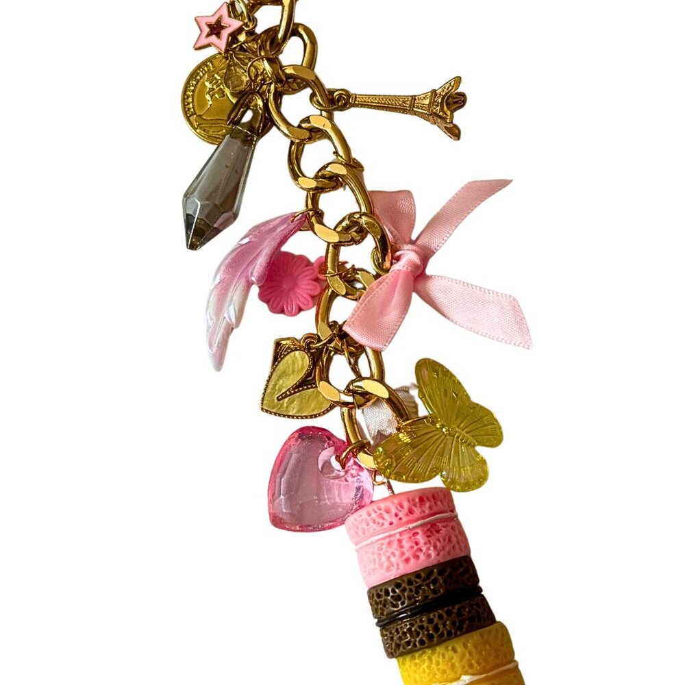 Paris Inspired Bag Charm/Keychain - Picture 6 of 9